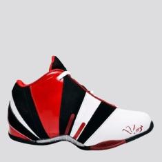 Imagem de Tênis Esportivo Masculino Volei Confortável - Six Street, Branco, Pret