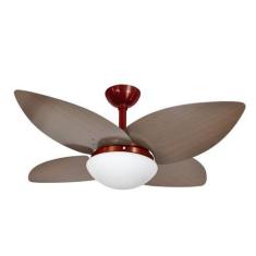 Imagem de Ventilador de Teto Infinity Lótus Chocolate 4 Pás Tabaco 110 V 1025