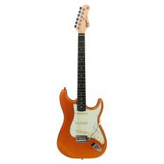 Imagem de Guitarra Strat 3s Escala Escura Escudo Awh Tg-500 Mgy Tagima
