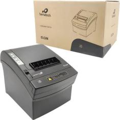 Imagem de Impressora de Cupom Térmica Elgin i8 USB, Ethernet e Serial com Guilho