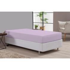 Imagem de Lençol Algodão Lilás Casal Solteiro Hospedaria Clinica Hotel - Beatriz