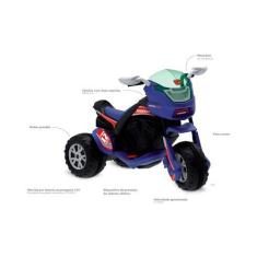 Imagem de Super Moto Thunder Elétrica 12V - Brinquedos Bandeirante