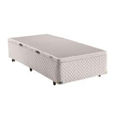 Imagem de Base Box para Colchão Solteiro Itaflex Universal com Baú 40,5x88x188 cm – Branco