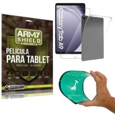 Imagem de Capa Capinha P/Galaxy Tab A9 8.7+ Pelicula 9D - Armyshield