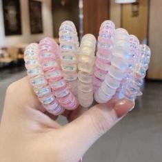 Imagem de Kit 6 Unidades De Fecho Com 3 Unidades De Pulseira Infantil Fio De Tel