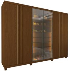 Imagem de Guarda Roupa Roupeiro Gelius Absolut New Reflecta 6 Portas 4 Gavetas C