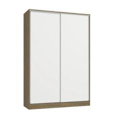 Imagem de Guarda-roupa Kappesberg 2 Portas de Correr Marrom Branco