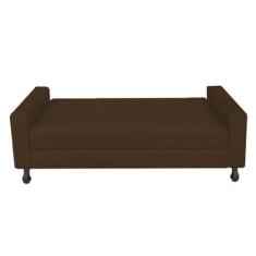 Imagem de Recamier Calçadeira Sofá Turim  90 Cm Solteiro Baú Quarto Sala Suede M