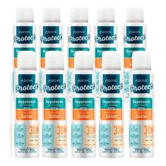 Imagem de Kit 12 Repelente Insetos Protetor Solar Fps30 Above 150ml Repelente