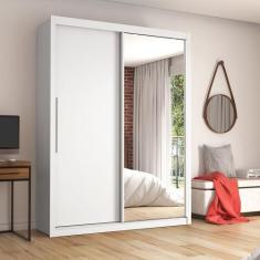 Imagem de Guarda-Roupa Solteiro 2 Portas 1 Porta Espelhada Royale Gelius Móveis