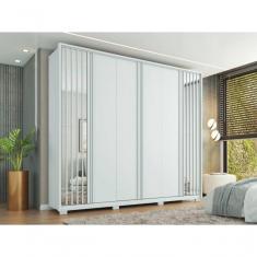 Imagem de Guarda Roupa Orfeus 2.7 - Palladium Decor Cor Branco Fosco