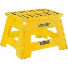Imagem de Banqueta Plástica Dobrável 220MM  Vonder 3540022001