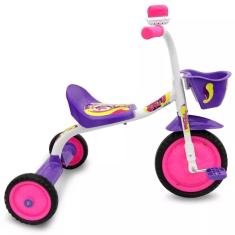 Imagem de Triciclo Infantil Ultra Bike Top Girl  Com Roxo