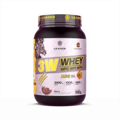 Imagem de 3W Whey ACG 900g + Glutamima Leader Nutrition-Unissex