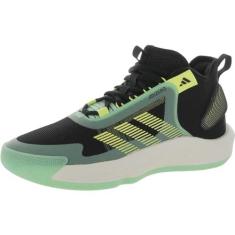 Imagem de adidas Tênis de basquete masculino Adizero Select, Preto/amarelo/branco., 38