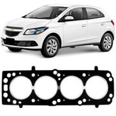 Imagem de Junta Cabeçote Motor Onix 1.0 8v 2013 a 2018 Fibra Sabó