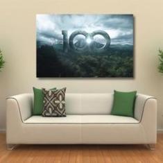 Imagem de Quadro decorativo The 100 Série Tela em Tecido