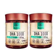 Imagem de 2X Ômega 3 Dha 1000 60 Cápsulas - Nutrify Sem Sabor