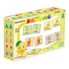 Imagem de Jogo Da Memoria Frutas 42 Peças 788-Jungles - Junges