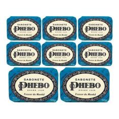 Imagem de Kit 8 Sabonete Barra Frescor Da Manhã Glicerina Vegetal Óleo De Palma