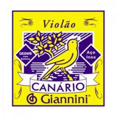 Imagem de Encordoamento para violão aço gesw, série canário, tensão mé