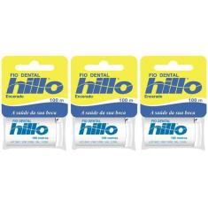 Imagem de Hillo Fio Dental 100m (Kit C/03)
