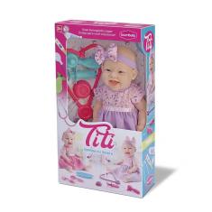 Imagem de Boneca Titi Médica + 3 Anos Bambola Brinquedos