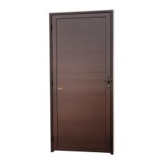 Imagem de Porta de Alumínio Lambril Super 25 210cm x 80cm Brimak Corten