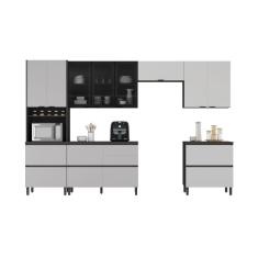 Imagem de Cozinha Completa 6 Gavetas 11 Portas Lumina 350cm 6000002136 Itatiaia