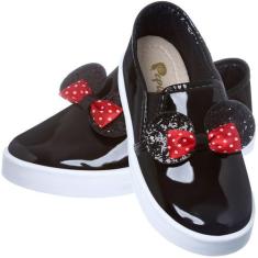 Imagem de Tênis Infantil Feminino Escolar Slip On Sapato Menina - Pepite