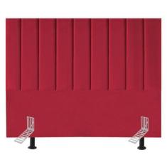 Imagem de Cabeceira Estofada Cama Box King 195 Cm Catarina Suede E Frame - Tatit