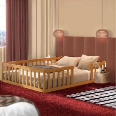 Imagem de Cama Fazenda Queen Size Com Colchão Nogueira Nemargi