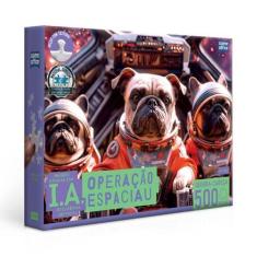 Imagem de Quebra Cabeça Ia Operação Espaciau 500 Peças Toyster