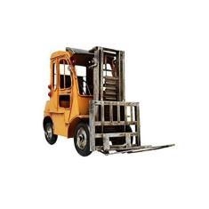 Imagem de Miniatura Colecionável Carro Empilhadeira Retrô Âmbar Verito