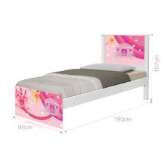 Imagem de Cama Solteiro Carruagem Castelo