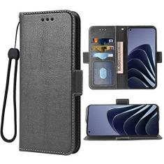Imagem de Compatível com OnePlus 10 Pro One Plus 10Pro 5G capa carteira alça de pulso cordão e suporte de cartão flip de couro acessórios de celular capa para celular On 1 Plus 1 + Plus10 1+ Pro Ten mulheres