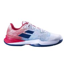Imagem de Tênis Babolat Jet Mach 3 All Court Branco e Azul Masculino-Masculino