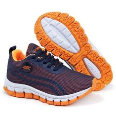 Imagem de Tênis Infantil em tecido Camaleão espumado LEGE 23 55610 ASC Cor:Laranja;Tamanho:30
