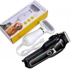 Imagem de KIT Cuidado PET Máquina de Tosa KEMEI 1991 + Secador econômico - LIPPI