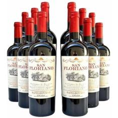 Imagem de Vinho San Floriano Sangiovese Toscana IGT | Kit com 12 Garrafas | Oferta