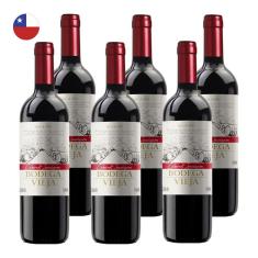 Imagem de Kit 6 Vinhos Bodega Vieja Cabernet Sauvignon Tinto Chile 750ml