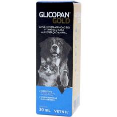 Imagem de Suplemento Vitamínico Glicopan Gold 30Ml - Vetnil