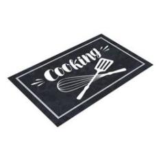 Imagem de Tapete Capacho De Cozinha Cooking Antiderrapante-50x80cm