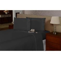 Imagem de Lençol Casal Avulso Com Elástico Percal 180 Fios - Rafaloro