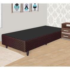 Imagem de Base Box Solteiro Umaflex Orleans 26x88x188cm - Marrom