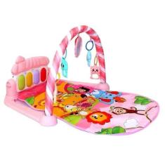 Imagem de Tapete Infantil Floresta Musical Rosa Menina Color Baby