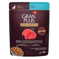 Imagem de Ração Úmida GranPlus Sachê Atum para Gatos Adultos - 85 g