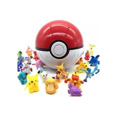 Imagem de 1 Pokebola Pokemon Brinquedo + 10 Bonecos Infantil