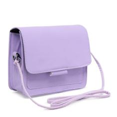 Imagem de Bolsa Feminina Pequena Alça Fina Transversal Costura Reforçada