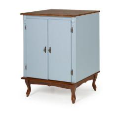 Imagem de Balcão Para Cooktop De Madeira Copenhagen 75 Cm Com 2 Portas - 2061 -